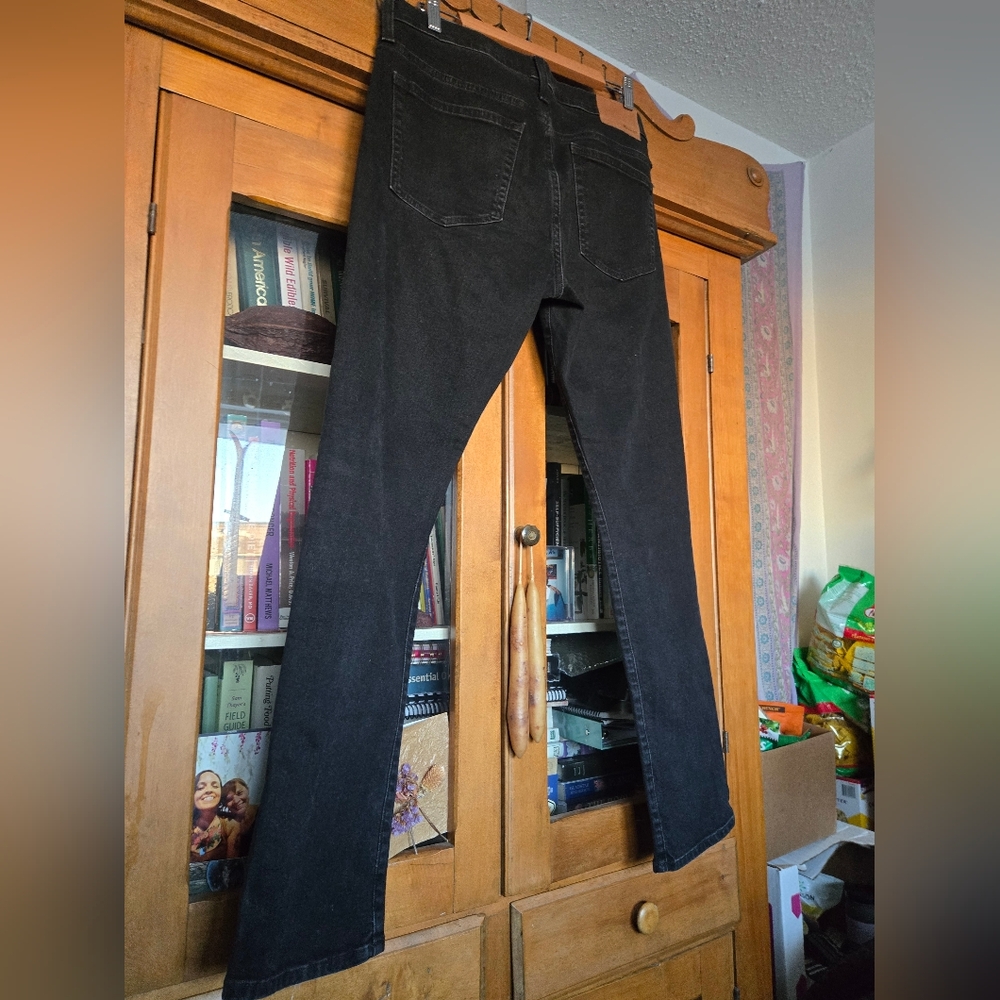 Madewell Skinny Jeans 100% Cotton Distressed Rigid Denim Waist 32 - Picture 7 of 12